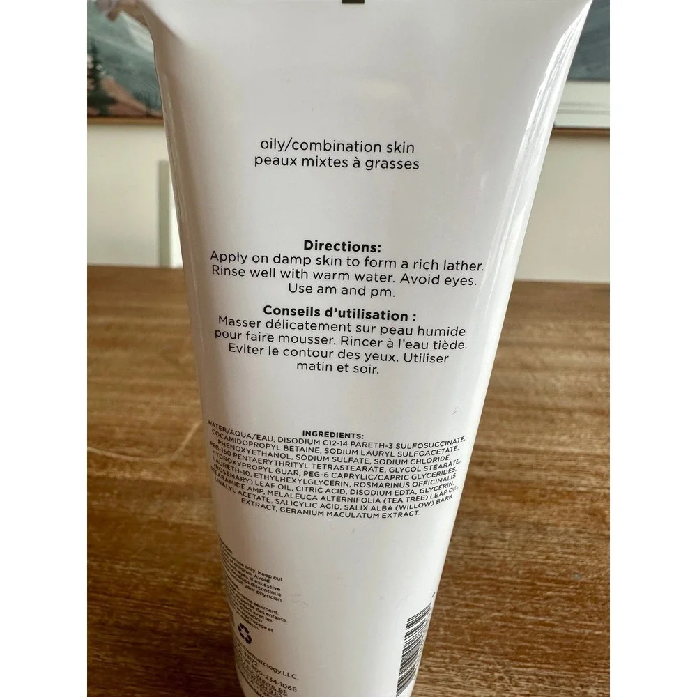 Dr. Brandt Facial Cleanser 3.5 fl oz / 105 ml Cleanse Purify Exfoliate BRAND NEW